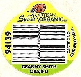 Stemilt Artisan Organics Granny Smith Organic Apples, 4 count